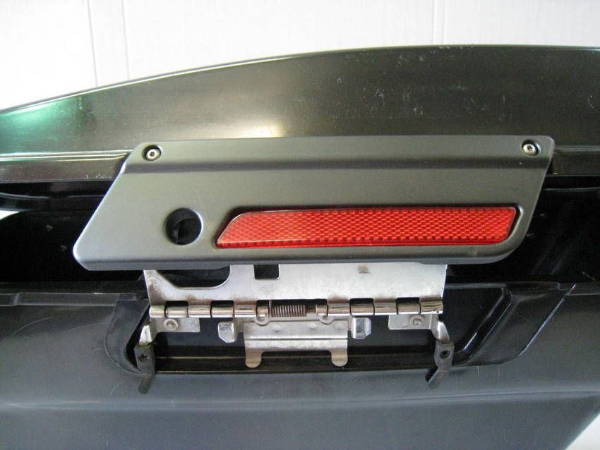 Unpainted ABS Saddlebag Latch Covers FOR HarleyDavidson HD Hard Saddle